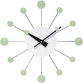 Infinity Instruments Orb Spoke Starburst Wall Clock, Mint Green by InfinityInstruments