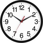 Rohioue 14 Inch Wall Clock Modern Battery Operated Silent Non Ticking Large by RohioueWallClock