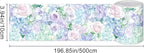 HOMETITUTE Wallpaper Border Peel and Stick Wall Border Pastel Floral Garden - Image 3