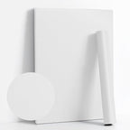 Dimoon 236''x17.7'' White Thicken Peel and Stick Wallpaper Contact Paper Modern by DIYYOURMOON