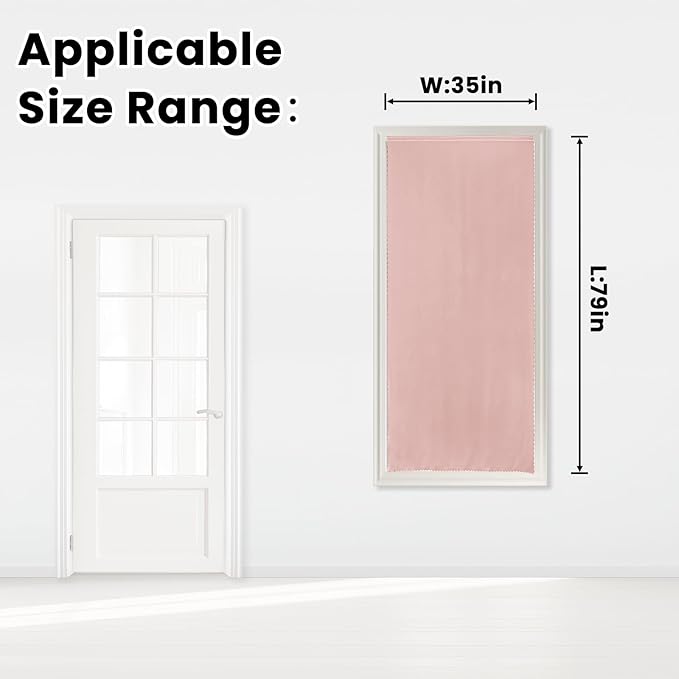 Self Adhesive Blackout Curtains- Stick on Curtains Shades Window Blinds - Image 7