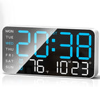 MASHI 8.4''Large Digital Wall Clock, Led Alarm Clock - Image 9