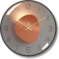 Ergocar Wall Clock, Art Deco Wall Clock, Non-Ticking Silent Modern Metal Wall by Ergocar