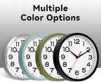 Roymnie Wall Clock Silent Non-Ticking Modern Clock Battery Operated 8 Inch - Image 5