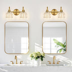 Bathroom Vanity Light, Brushed Gold Vanity Lights - Image 7