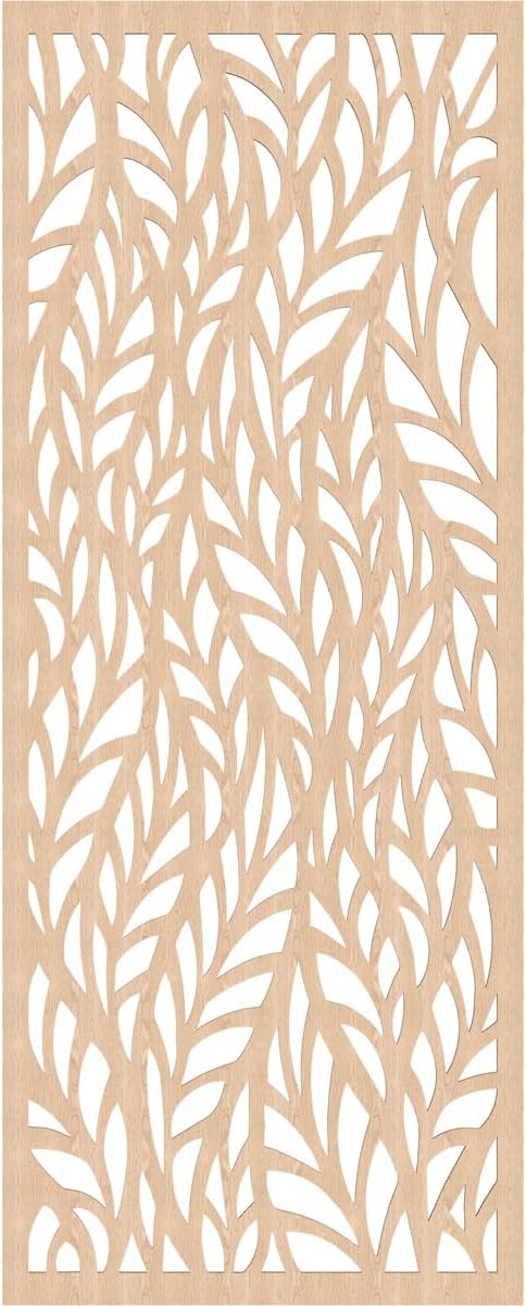 Ortonville Decorative Pierced Fretwork Wood Wall Panels, 37 3/8"W x 94 3/8"H x - Image 2