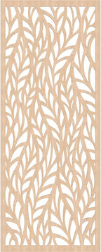 Ortonville Decorative Pierced Fretwork Wood Wall Panels, 37 3/8"W x 94 3/8"H x - Image 2