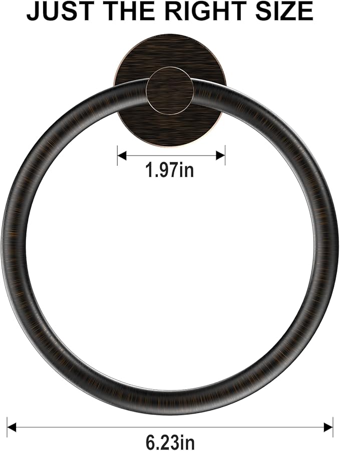 SetSail Towel Holder Stainless Steel Towel Ring - Image 5