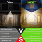 HMCITY 120 LED Outdoor Solar Lights- - Image 2