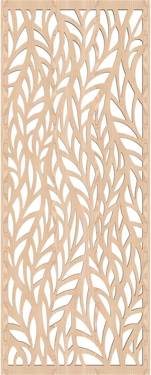 Ortonville Decorative Pierced Fretwork Wood Wall Panels, 17 3/8"W x 44 3/8"H x - Image 2