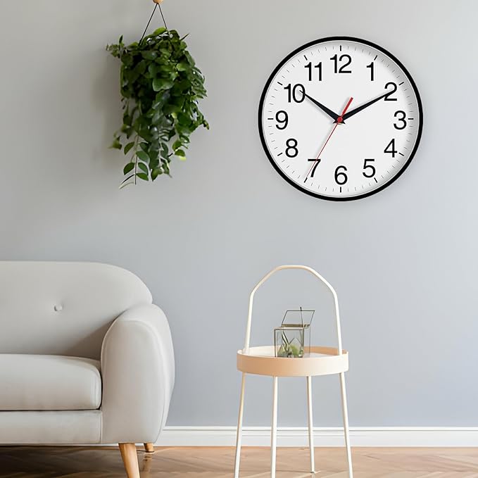 DAXSMY 16 Inch Wall Clock, Large Wall Clocks Battery Operated, Big Silent - Image 6