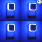 Sujeet Blue Night Light 4 Pack, Night Lights Plug into Wall 4-Pack, Nightlight by Sujeet