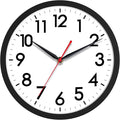AKCISOT 14 Inch Wall Clock Silent Non-Ticking Modern Wall Clocks Battery by Akcisot