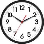 AKCISOT 14 Inch Wall Clock Silent Non-Ticking Modern Wall Clocks Battery by Akcisot