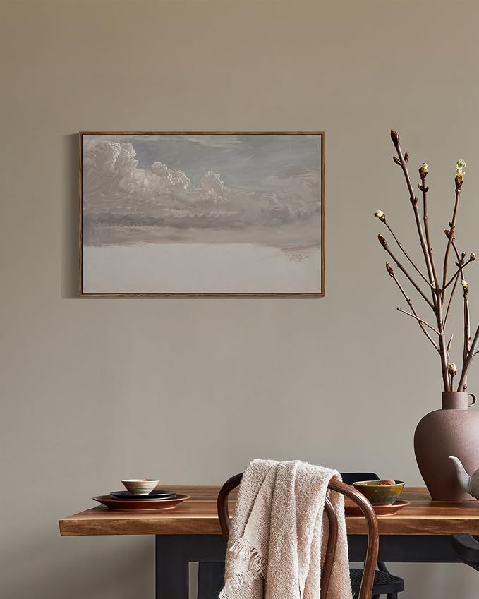 InSimSea Framed Canvas Wall Art Vintage Decor, Home Decor Classical Oil - Image 2