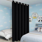 BONZER Room Divider Curtain Grommet Thermal Insulated Wide Blackout Curtains - Image 5