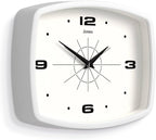JONES CLOCKS® Movie Wall Clock | Retro Rectangular Clock | 10 inch | White | - Image 2
