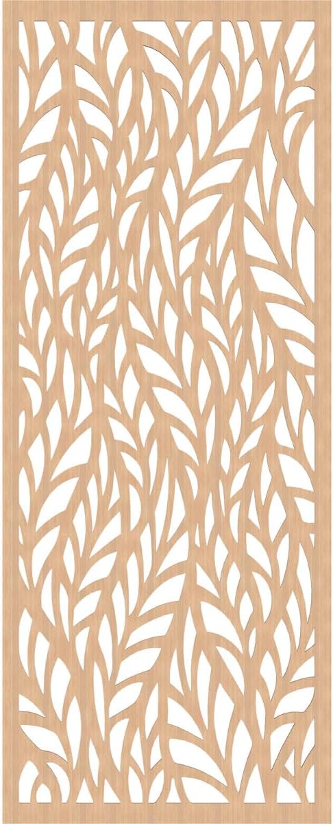 Ortonville Decorative Pierced Fretwork Wood Wall Panels, 35 3/8"W x 89 3/8"H x - Image 2