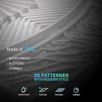 Art3d Drop Ceiling Tiles 24x24 in White, 3D Wainscoting Panels Glue Up 2x2 - Image 6