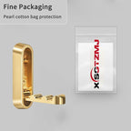 4PCS Folding Coat Hooks, Heavy Duty Wall Hooks Made of Zinc Alloy, Foldable - Image 9