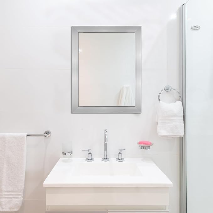 Ruomeng Rectangular Wall Mirror 16" x 20" - Image 3