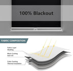 Cordless Roller Shades Blackout Blinds - Image 4