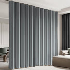 Room Divider Blackout Curtain Track Curtains Wall Dividers Panels Screen by CBSROROHome