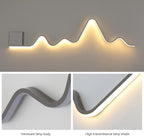 Qcyuui Modern Wall Sconce with Remote Control 43.3inch Dimmable LED Wall Lights - Image 7