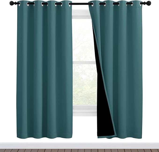 NICETOWN Full Shade Curtain Panels, Pair of Energy Smart & Noise Blocking Out by NICETOWN