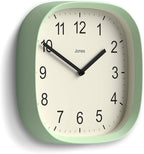 JONES CLOCKS® Sprite wall Clock | Modern Retro Rounded Square Clock | 10 inch | - Image 2