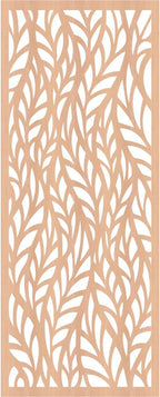 Ortonville Decorative Pierced Fretwork Wood Wall Panels, 13 3/8"W x 34 3/8"H x - Image 2