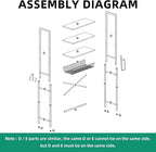 Kalrin Over-The-Toilet Storage Rack, 4-Tier Bathroom Organizer Shelf Over Toilet - Image 8