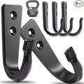5 Large Size Heavy Duty Wall Hooks, Coat Hooks by WODEGIFT