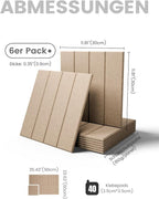 Bumusty Large Cork Board Alternative-36 x 24" Felt Bulletin Board Tiles - Image 3