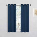 NICETOWN Window Curtain Panels, Thermal Insulated Solid Grommet Blackout by NICETOWN