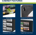 Akro-Mils 26-Drawer Plastic Drawer Storage Cabinet - Image 5