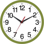 Rohioue Wall Clock Modern 8 Inch Battery Operated Silent Non Ticking Small by RohioueWallClock