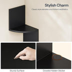 HOOBRO Corner Shelf Wall-Mounted, 5-Tier Corner Bookshelves - Image 8