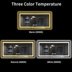 LOAAO 55X30 LED Bathroom Mirror - Image 5