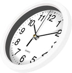 Silent Wall Clock Non Ticking, 6 Inch Wall Clocks Battery Operated, Small - Image 4
