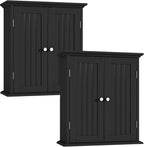 ChooChoo Bathroom Wall Cabinet Set of 2, Over The Toilet Space Saver Storage by ChooChoo