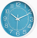 HZDHCLH 10 inch Small Wall Clocks Battery Operated, Silent Non Ticking Modern by HZDHCLH