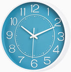HZDHCLH 10 inch Small Wall Clocks Battery Operated, Silent Non Ticking Modern by HZDHCLH