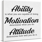 Inspirational Office Wall Decor, Motivational Plaques by VAHATAN