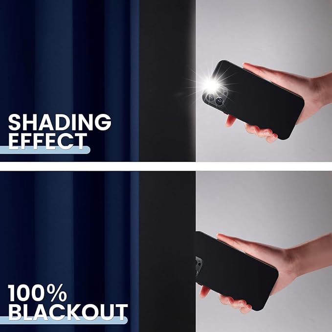 SimpleHome 100% Blackout Curtains - Image 4