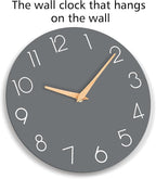 cicininc Wall Clock, Decorative Battery Operated Wall Clocks - Image 9