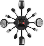 16 Inch Cutlery Kitchen Wall Clocks - Image 5