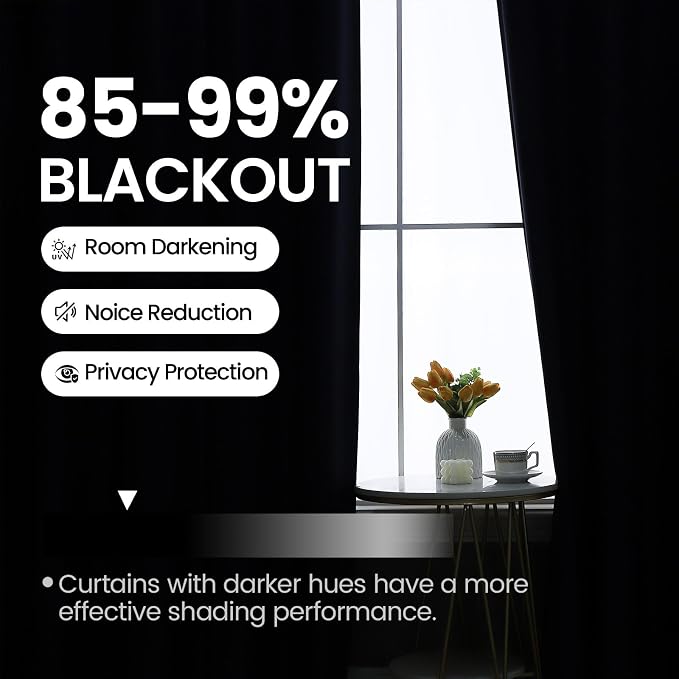 Floor to Ceiling Curtain for Wall Ceiling Mount Track, Extra Wide Blackout Room - Image 5