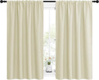 NICETOWN Kitchen Curtains, Short Blackout Curtains & Drapes, Home Decoration - Image 2