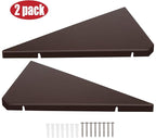 evron Corner Mounting Shelf Set of 2 – Easy to Install Floating Wall Shelves - Image 4